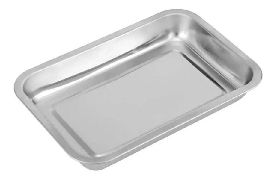 Genérico - Bandejas Fuente De Horno Acero De 30X45X5Cm Multiuso