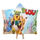 thumbnail image 1 of Manta Capa Con Capucha Desmarcar Agente Especial Oso 100x130cm, 1 of 6