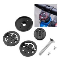 Riderace - Soporte Gps Bicicleta Tapa De Dirección Garmin Igpsport Xoss Negro