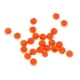 thumbnail image 3 of 25 Cuentas Facetadas De Diamante Ranurado Para Atado De Moscas De Tungsteno De 3 Mm Naranja, 3 of 5