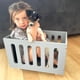 thumbnail image 2 of Cuna De Madera Olivia Gris, 2 of 3