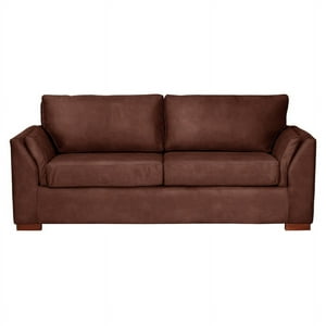 Latam Home - Sofa Cama Milan 2Pl Con Resortes Pocket Cuero Kentucky Café Moro