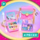 thumbnail image 5 of Set de teléfono de juguete Barbie Trend Lights Sounds, 4 unidades, 5 of 5