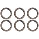 thumbnail image 5 of 6 Anillos O De Puerta De Resorte De 32 Mm Para Llaveros, Correa Para Bolso, Artesanía, Bronce Rojo, 5 of 5
