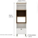 thumbnail image 2 of Despensa 1 Puerta 2 Cajones 700 Verde Menta Studio 1514, 2 of 2