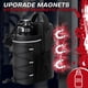 thumbnail image 2 of Bolsa de gimnasio magnética para hombres y mujeres, soporte de botella de agua magnética para gimnasio, bolsa de gimnasio pequeña, regalos de gimnasio para mujeres y hombres (negro), 2 of 3