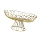 thumbnail image 2 of Soporte De Hierro Para Frutas, Canasto De Alambre, Decoración Del Hogar, Decorativa Para Verduras, Aperitivos De Frutas, Oro Alto, 2 of 3