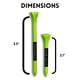 thumbnail image 3 of Tees Golf Vice Bamboo 75 Unidades Verde 3.3/2.1 cm Eco, 3 of 3