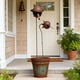 thumbnail image 1 of Estaca jardín planta carnívora metal caprichosa Venus atrapamoscas Halloween jardín gótico, 1 of 7