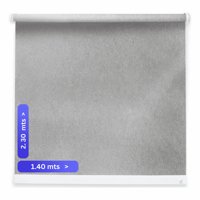 Vincenzi - Cortina Blackout Gris 140X230Cm