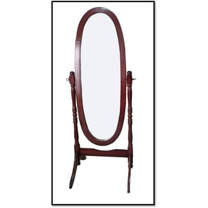 Kadar - Espejo Ovalado Café