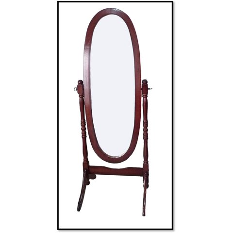 Kadar - Espejo Ovalado Café