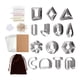 thumbnail image 4 of Molde Para Cortar Pendientes, Molde Para Hornear, Suministros De Arte Para La Fabricación De Joyas, 150 Uds., 4 of 5