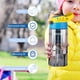 thumbnail image 5 of Arkadaşlar Botella de Agua con Tapa Pop Top de Un Toque, Acero Inoxidable, a Prueba de Fugas, para Deportes, Botella Infantil azul 12 oz, 5 of 6