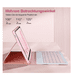 thumbnail image 2 of Funda Con Teclado Español Para Samsung Tab S9 Fe 10.9 Rosado, 2 of 5