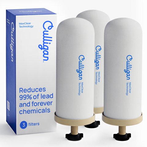 Filtro De Agua Culligan Maxclear Gravity De 7 Pulgadas, Paquete De 3