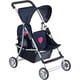 thumbnail image 1 of Coche Doble para Muñecas The New York Doll Denim Corazón Rosa, 1 of 3