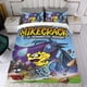thumbnail image 4 of Mikecrack Conjunto de sábanas temático, trío de piezas, cómodo y amigable con la piel, diseño único, regalo de decoración para el hogar para familiares, amigos y fans,140cm *210cm, 4 of 6