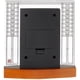 thumbnail image 3 of Reloj de escritorio Bulova Glasner House B7750 con base de madera de cerezo, 16 cm, 3 of 3
