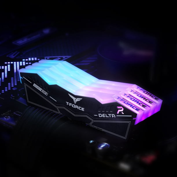 Memoria RAM TEAMGROUP T-Force Delta RGB DDR5 de 32 GB a 5200 MHz