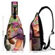 thumbnail image 2 of Ganar o Perder Riñonera Bandolera con Estampado Integral para Hombres y Mujeres, Bolso Cruzado Gráfico de Tendencia, Mochila de Hombro Streetwear para Ciclismo y Deportes, Riñonera Versátil Casual, 2 of 6