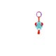 thumbnail image 3 of Sonajero Con Forma De Elefante Multicolor, 3 of 3