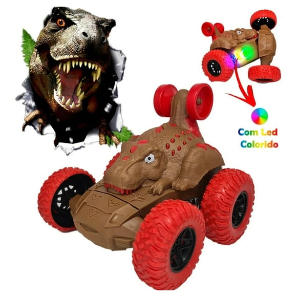 Coche Crazy Stroller para niños, juguete Gira 360 LED