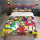 thumbnail image 1 of 3pcs Bomberman Themed Bedding Set Duvet Cover and Pillowcases, 1 of 5