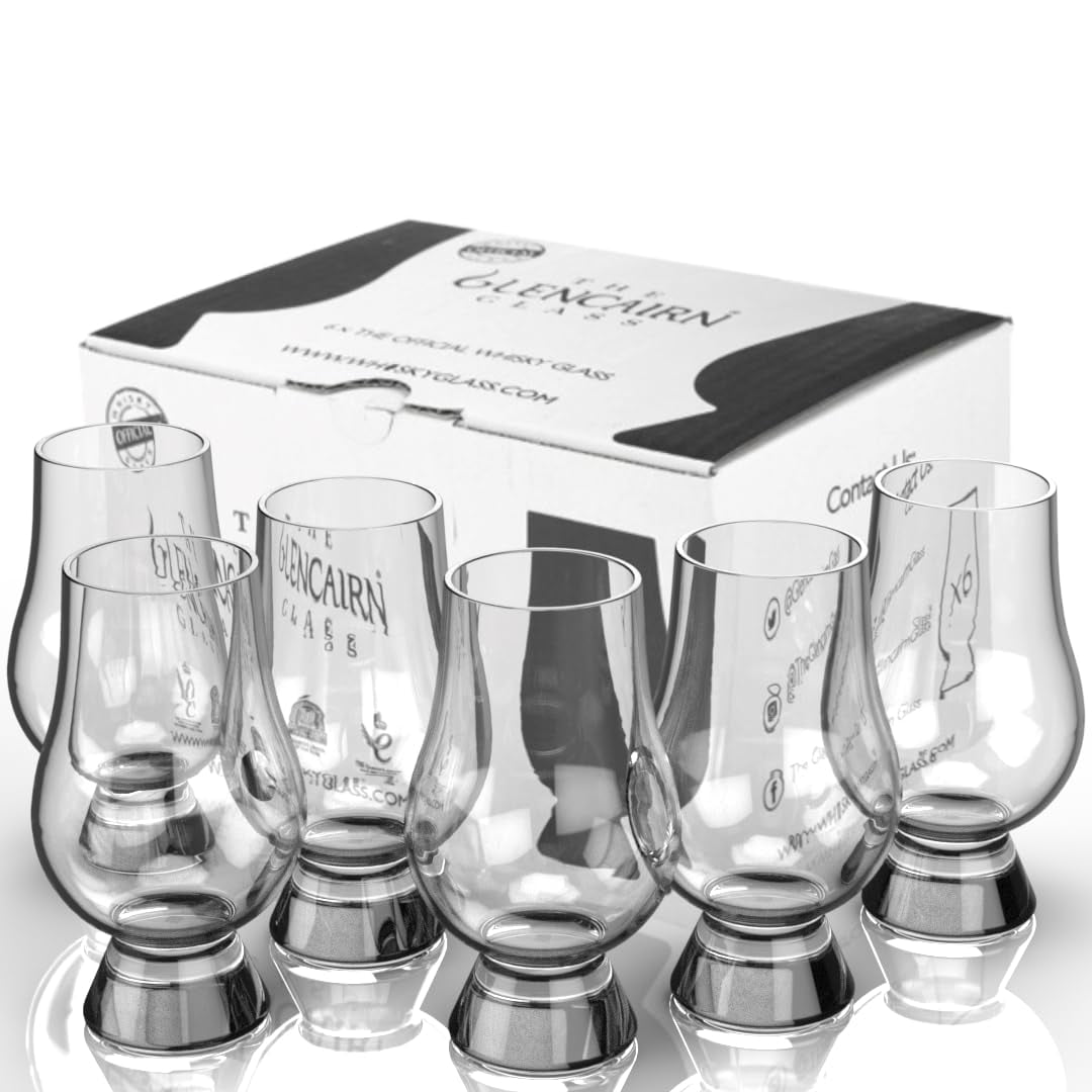 Juego De 6 Vasos De Whisky Glencairn En Paquete Comercial