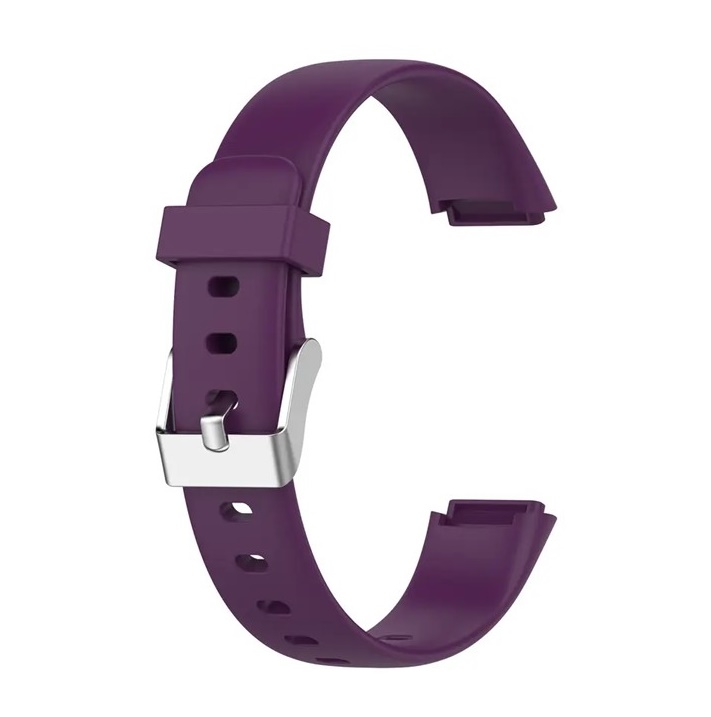 Genérico - Correa Compatible Con Fitbit Luxe 15,4Mm Morado