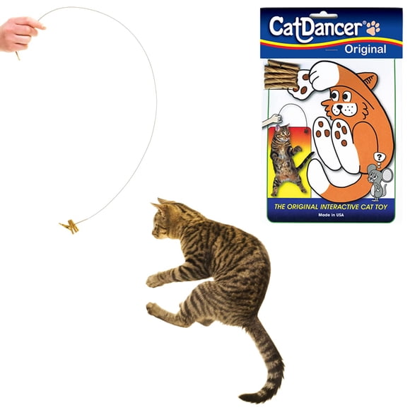 Juguete interactivo para gatos Cat Dancer 101 Brown