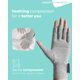 thumbnail image 3 of Guantes de compresión ANSMIO M de bambú para apoyo en artritis, 3 of 5