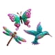 thumbnail image 2 of 3 X Calcomanías colgantes de decoración de mariposas Escultura de animales Calcomanías de arte de mariposas extraíbles para porche Balcón Decoración d Vistoso, 2 of 5