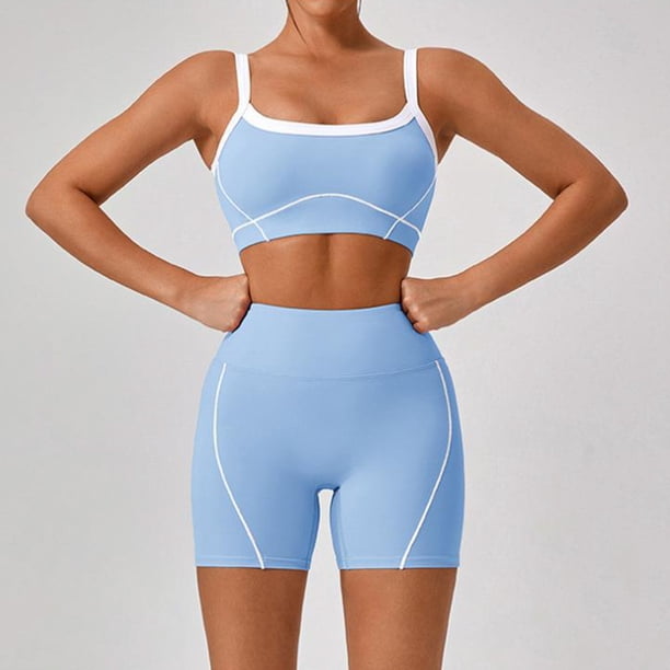 Conjunto Mujer Top y Short Silueta Activa Premium