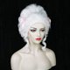 thumbnail image 2 of Peluca barroca blanca victoriana Wiggy Mermaid resistente al calor, 2 of 7
