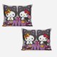 thumbnail image 3 of Halloween Hello_Kitty_ Quilt Set FullSoft Lightweight Quilts Quilted Bedspreads3 Pieces Set Queen SizeColorful Cartoon Print All Season 173*218CM, 3 of 5