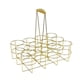 thumbnail image 1 of Portador De Botellas De Agua, Capacidad Para 12 Botellas, Para Deportes De Equipo Al Aire Libre, Bicicleta, 34 Cm X 22,5 Cm X 33 Cm, Dorado, 1 of 5