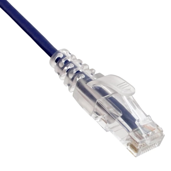 Cable Ethernet Futureonics Slim Cat6a de 0,15 m, 10 Gbps, paquete de 5