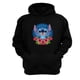 thumbnail image 1 of Polerón Canguro Extraterrestre Azul Negro Talla Xl Unisex, 1 of 2