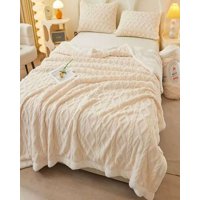 Myl Todo Para El Hogar - Frazada Con Sherpa Trenzada 230X200 Cm 03