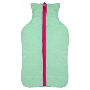 Guatero Thermicachile 2 Lt Parka Celeste Cierre Fucsia