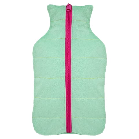Guatero Thermicachile 2 Lt Parka Celeste Cierre Fucsia