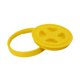 thumbnail image 1 of Tapa De Cubo Rodante Con Sello Antifugas Para Lavado De Autos Y Asistencia Para Pintar, Color Amarillo, 1 of 5