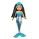 thumbnail image 2 of Linzy Toys, Muñeca Sirena Aria, Sirena Suave Peluche, Azul, 18" Sirena Juguetes para Niñas, 2 of 2