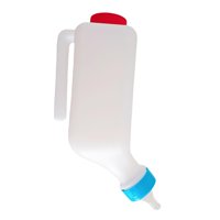 Ioensy - Biberón Con Tetina Para Corderos, Terneros, Toros Y Vacas. Suministros Para Ganado.