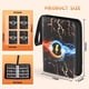 thumbnail image 2 of Archivador de cartas Edrape de 4 bolsillos con 50 fundas para 400 cartas, 2 of 7