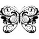 thumbnail image 1 of Decomural Floral Butterfly Butterflies WS-17965, 1 of 2