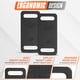 thumbnail image 3 of Ruck Weight Yes4All de hierro fundido de 9 kg para caminar o correr, color negro, 3 of 6