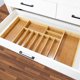 thumbnail image 5 of Organizador de utensilios de cocina VaeFae de bambú expandible, 10-12 compartimentos, 5 of 6
