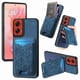 thumbnail image 1 of Funda Billetera con Soporte para Motorola Moto G Stylus 2024 5G Protector Delgado Azul, 1 of 6